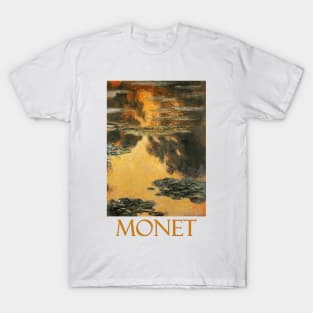 Waterlilies (1907) by Claude Monet T-Shirt